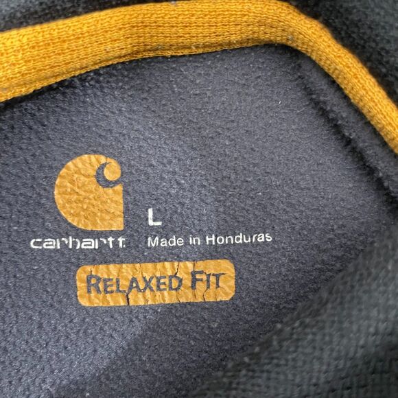 Carhartt Force Extremes Signature Graphic Hoodie Men L Gray Relaxed Fit Pullover - Picture 4 of 13